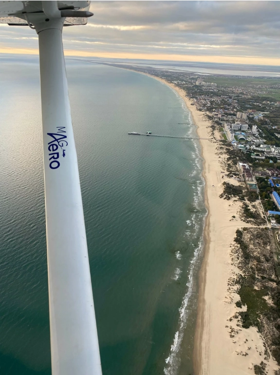 Полеты на самолете "Mag Aero".