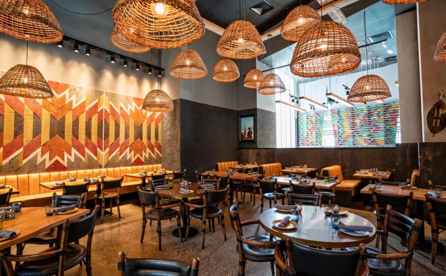 Африканский ресторан Tribes Carnivore в Дубаи: Еда, Ресторан, Экзотика, Танцы, Атмосфера,