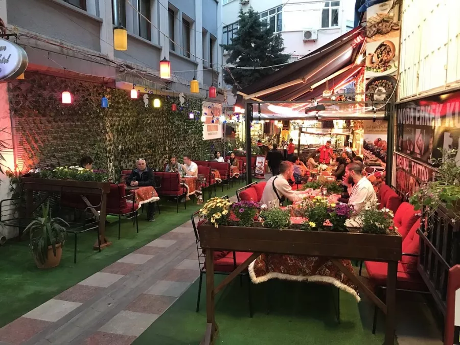 Ресторан - Sultan Palace Cafe Restaurant в Стамбуле: Ресторан, Покушать, Морепродукты, Барбекю, Средиземноморская,