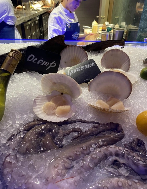 Ресторан Atlantica Seafood в Москве: Рыбная кухня, Авторская кухня, Средиземноморская кухня, Детское меню, Детский уголок,