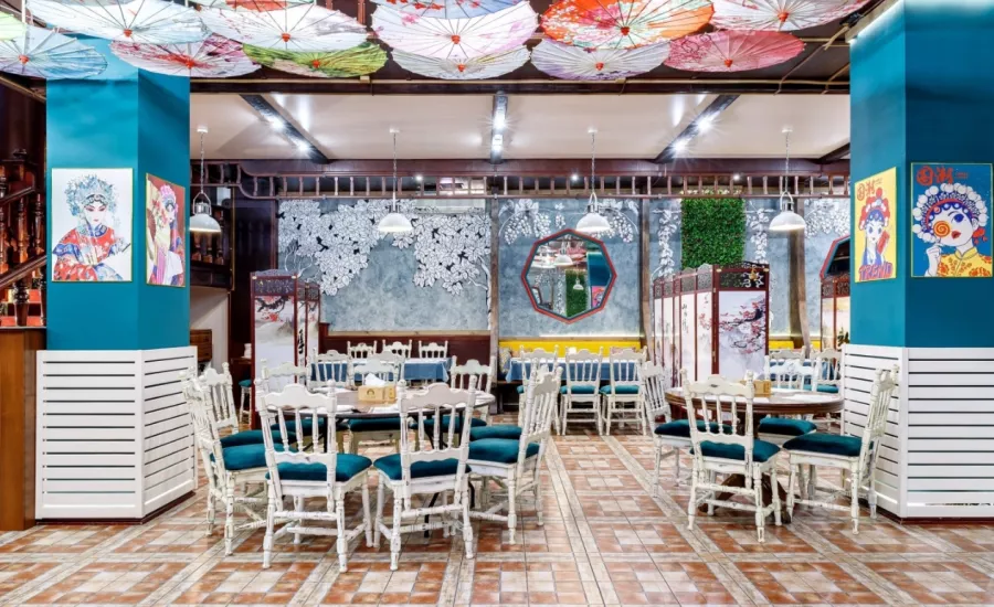 Ресторан Китай в Краснодаре: Живая музыка, Азиатская кухня, Бар, Танцпол, Еда, Заказ столиков,