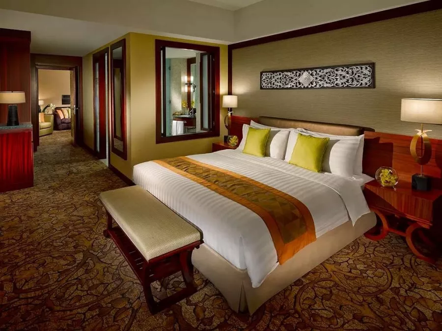 Отель Dusit Thani Dubai5* в Дубаи: Тайский отель, Пятизвездочный отель, Стильный отель , Комфортные номера , Конференц-зал, Ресторан,