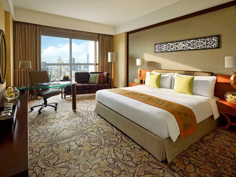 Отель Dusit Thani Dubai5* в Дубаи: Тайский отель, Пятизвездочный отель, Стильный отель , Комфортные номера , Конференц-зал, Ресторан,