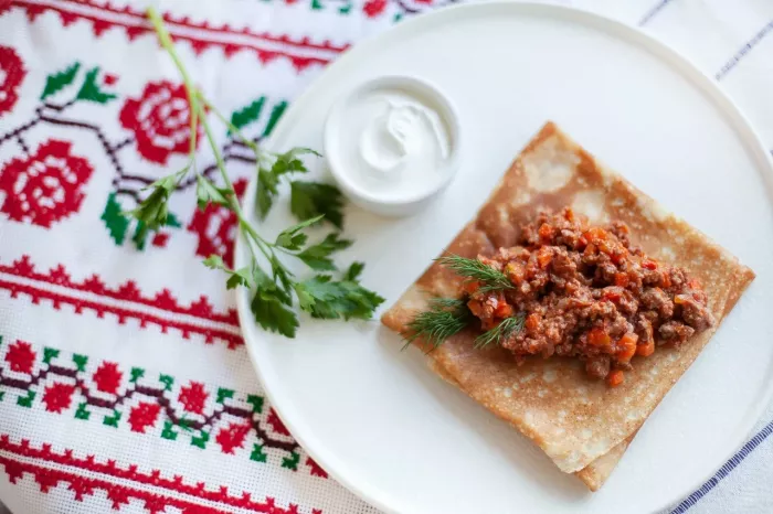 Кафе "Две печи. Сытные блины".