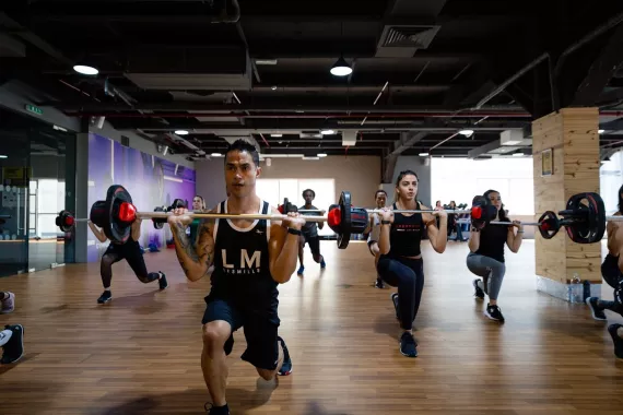 Фитнес зал "GymNation Motor City"