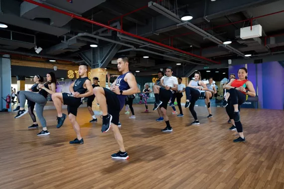 Фитнес зал "GymNation Motor City"