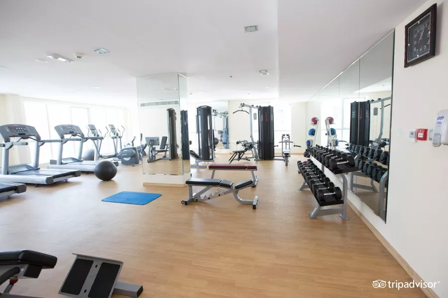 Отель Marina View Deluxe в Дубаи: Апартаменты , Фитнес , Бассейн , Бар , Квартирные номера , Ресторан,