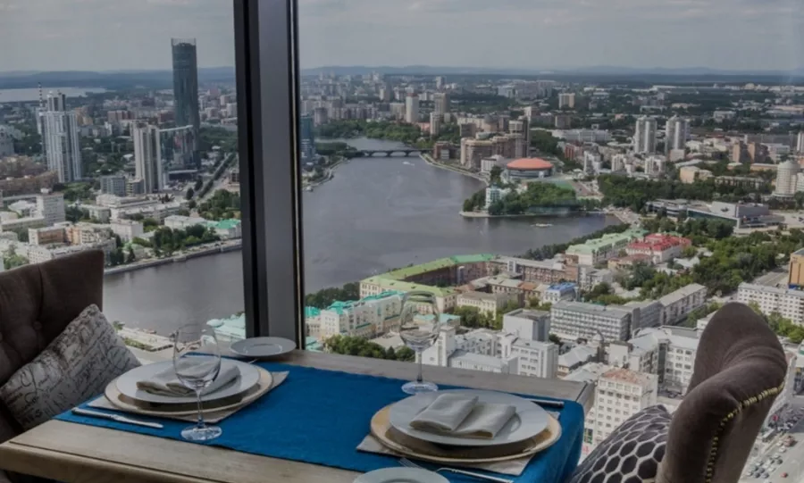 Ресторан Panorama ASP в Екатеринбурге: кухня, европейская кухня, морепродукты, азиатская кухня, Ресторан,