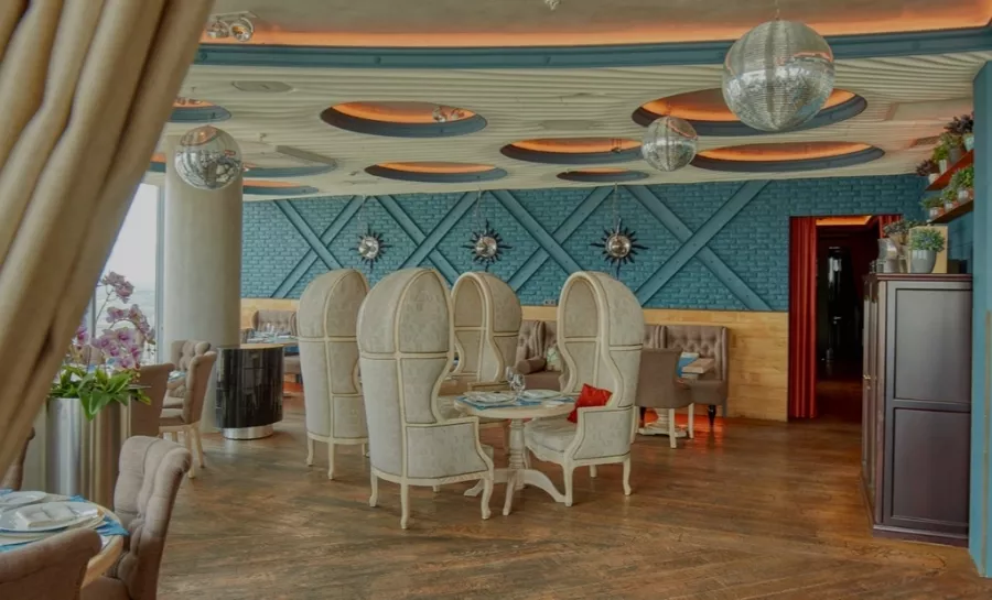 Ресторан Panorama ASP в Екатеринбурге: кухня, европейская кухня, морепродукты, азиатская кухня, Ресторан,