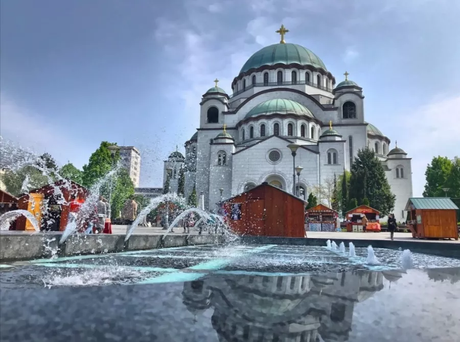 St. Sava Temple в Белграде: Храм, Чилим, Путешествие,