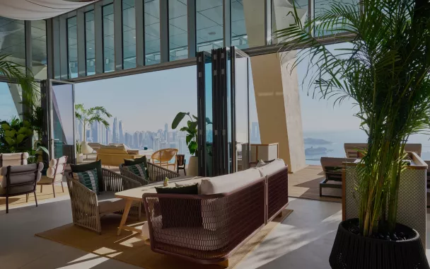 Бассейн "Aura skypool lounge"