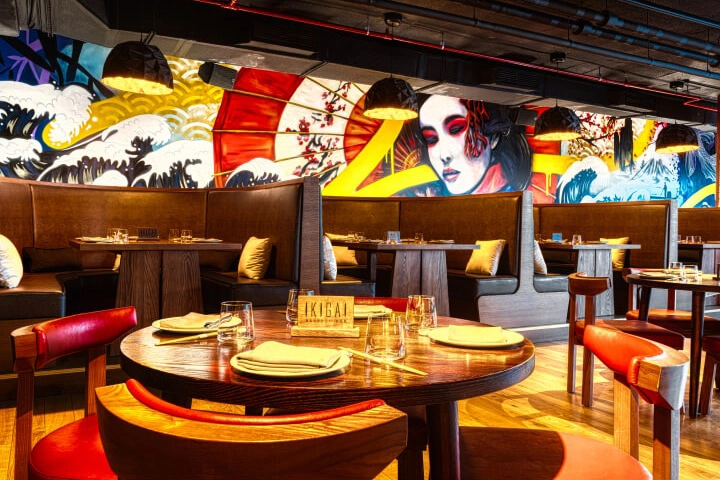 Ресторан-бар Ikigai в Дубаи: Суши, Японская кухня, Бар, Кухня, Азиатская кухня, Мода,