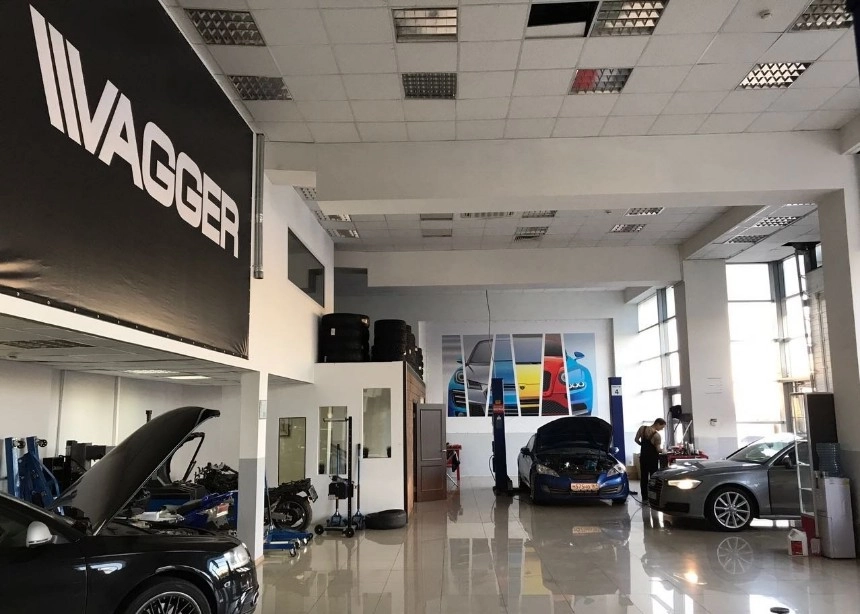 Технический сервис Vagger в Москве: Авторемонт, Ремонт ходовой, Замена масла, Мойка двигателя, Развал-Схождение, Шиномонтаж,