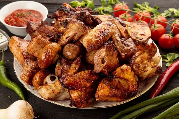 Кафе доставки Шашлык Юга в Краснодаре: Шашлык, Армянская кухня, Заказ столиков, Банкет, Пицца, Шаурма, Кофе с собой, Доставка, Грузинская кухня, Кавказская кухня,
