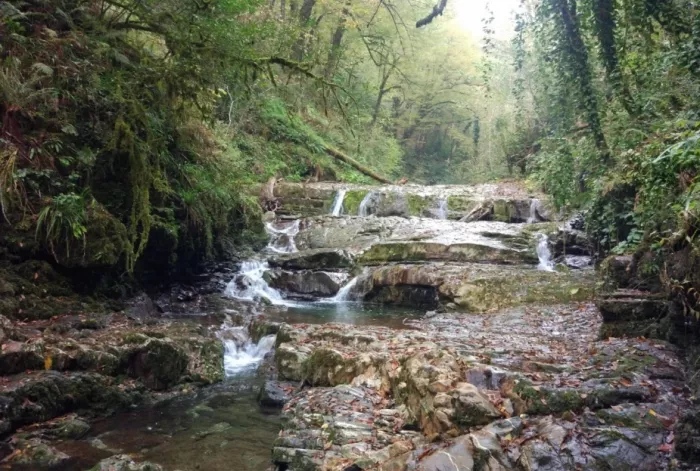 Водопады на ручье Сванидзе