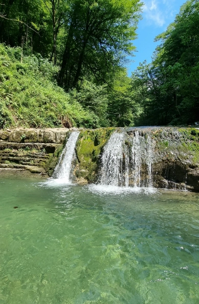 Водопады на ручье Сванидзе