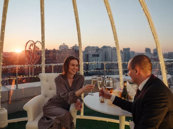 Организация романтических свиданий Sky love  в  Краснодаре