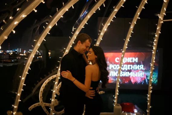 Организация романтических свиданий "Sky love"