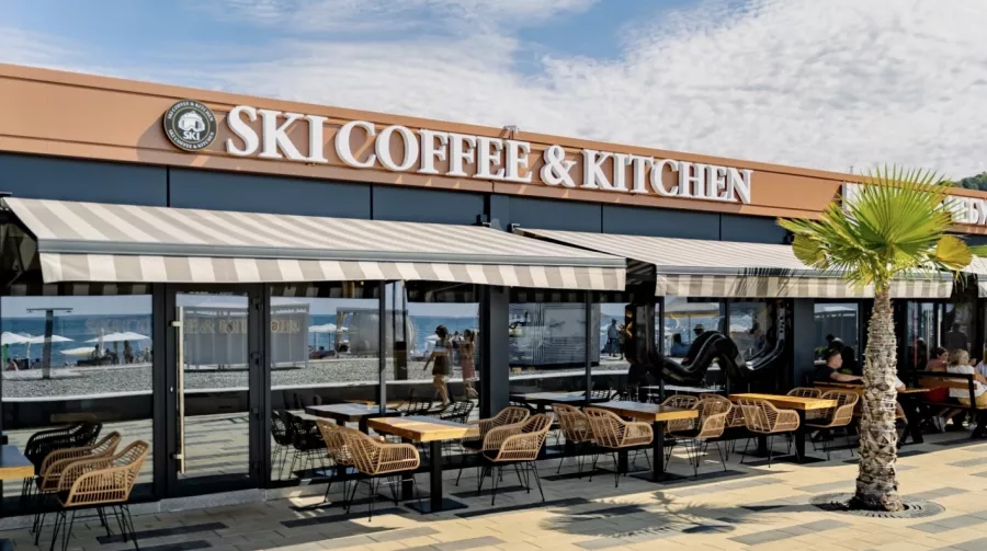 Кафе Ski Coffee & Kitchen в Сочи: Еда, Кафе, Бургеры, Летняя терраса, Море,
