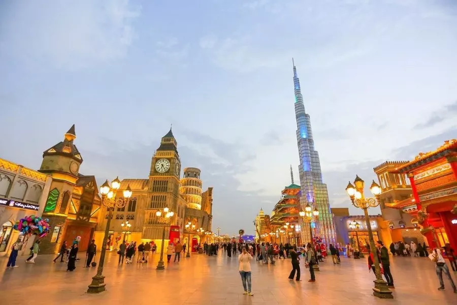 Парк Global Village в Дубаи: Парк культур , Парк стран , Мулькультурное место , Достопримечательности мира ,