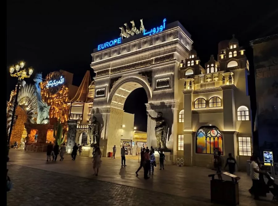 Парк Global Village в Дубаи: Парк культур , Парк стран , Мулькультурное место , Достопримечательности мира ,