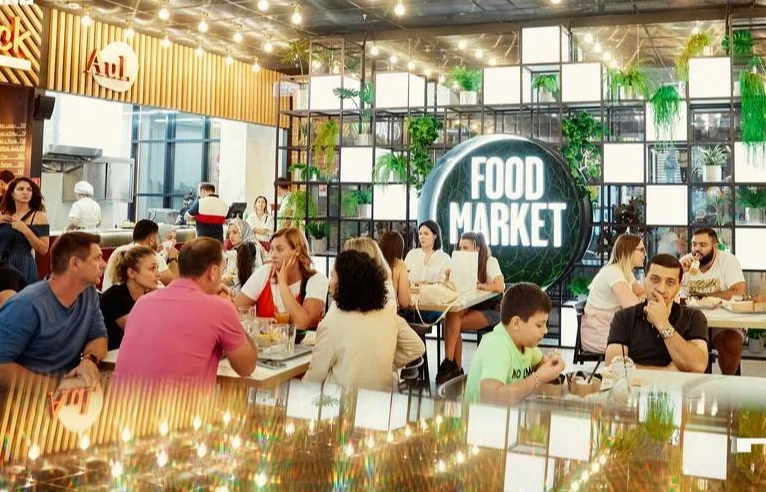 Фудкорт Foodmarket в Краснодаре: Ресторан, Кафе, Выходные, Чилим,