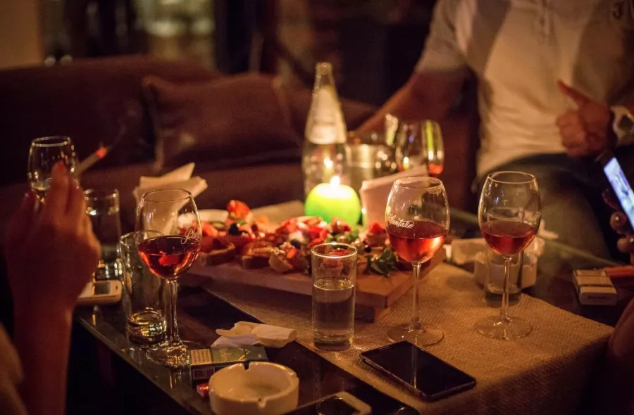 Restaurant Amphora в Белграде: Ресторан, Берег, Вкусно, Интерьер,
