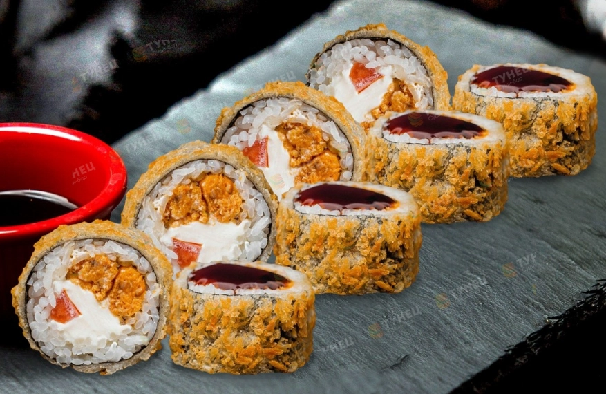 Суши-бар Тунец в Краснодаре: Японская кухня, Бизнес-ланч, Заказ столиков, Лапша wok, Суши, Доставка, Детское меню,