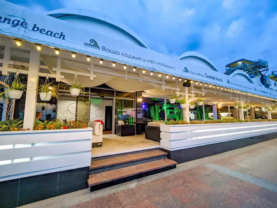 Ресторан Lounge Beach в Анапе: Живая музыка , Караоке, Банкеты,