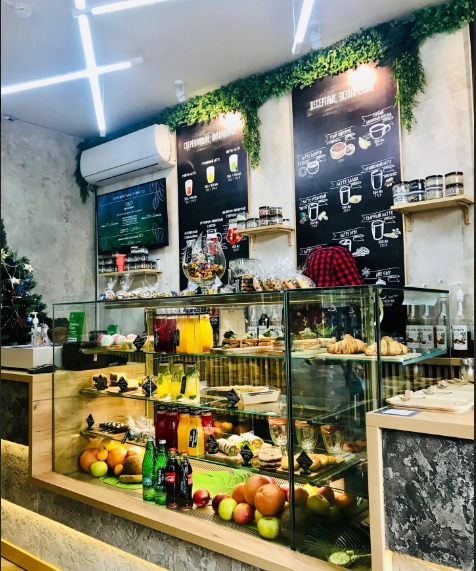 Кофейня Latte bar в Краснодаре: Хот- доги , Картофель-фри, Бельгийские вафли , Детское меню, Летняя терраса,
