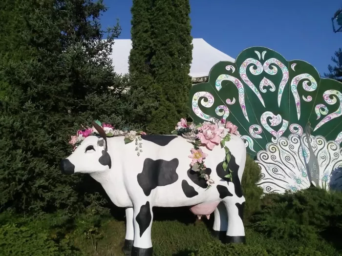 Зоопарк санатория "Октябрьский".