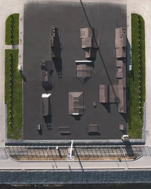 Скейт-парк "XSA Ramps".