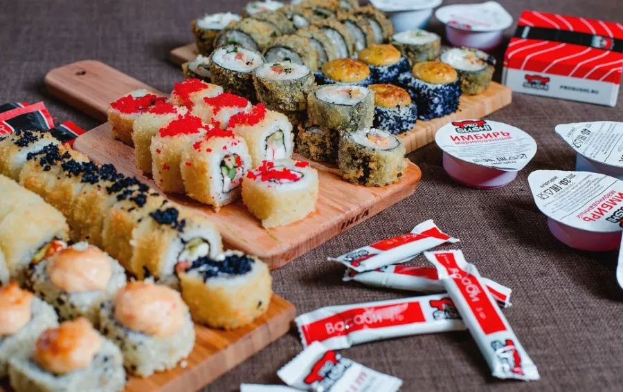 Ресторан ПРОСУШИ на Игнатова в Краснодаре: Еда, Заказ навынос, Салаты, Доставка, Итальянская кухня, Японская кухня,