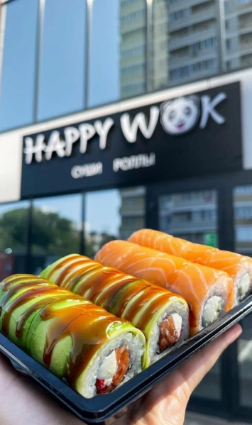 Суши-бар "Happy wok".