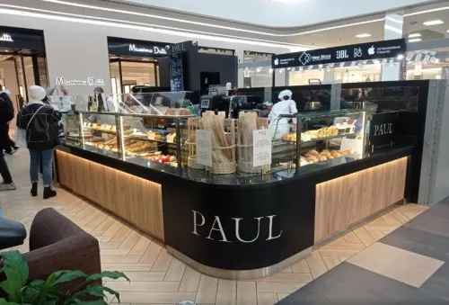 Кафе-пекарня Paul на Петра Мстиславца в Минске