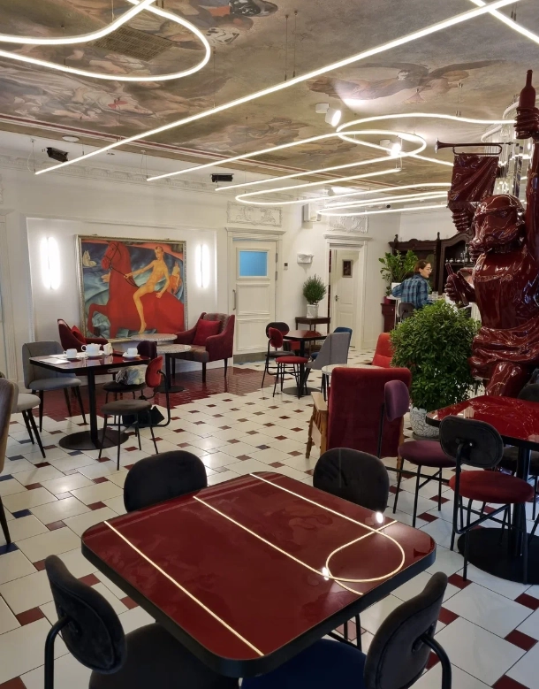 Кафе Brioche Buffet в Минске: Еда, Заказ столиков, Летняя терраса, Наличный расчёт, Французская кухня, Можно с животными, Заказ навынос, Проведение банкетов, Кафе, Оплата картой,