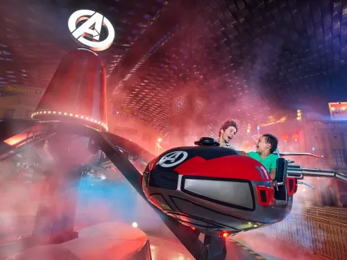 Тематический парк IMG Worlds of Adventure в Дубаи