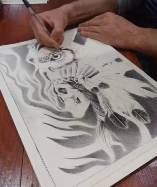 Тату-салон "Black Crow Tattoo Studio".