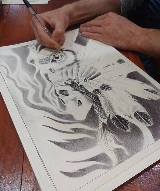 Тату-салон Black Crow Tattoo Studio в Ереване: Пирсинг, Тату, Перманент, Узоры на Теле,