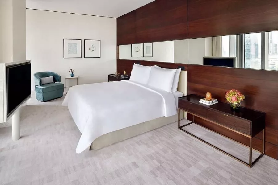 Отель Address Sky View 5* в Дубаи: Спа-комплекс , Бизнес-центр , Детский центр, Изысканный ужин , Отель с панорамным видом , Стильные номера ,