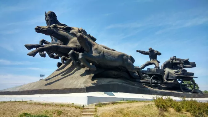 Смотровая площадка в Кировском районе.