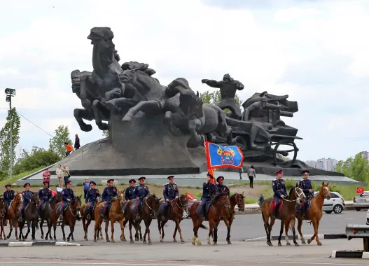 Смотровая площадка в Кировском районе.