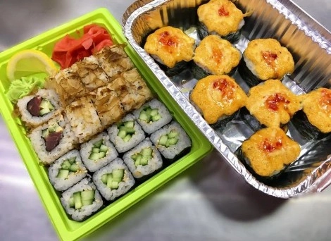 Суши-бар MYBOX в Адлере: Доставка, Китайская кухня, Японская кухня, Кофе на вынос, Восточная кухня, Завтрак, Бизнес-ланч,