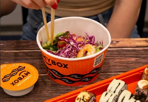 Суши-бар MYBOX в Адлере: Доставка, Китайская кухня, Японская кухня, Кофе на вынос, Восточная кухня, Завтрак, Бизнес-ланч,