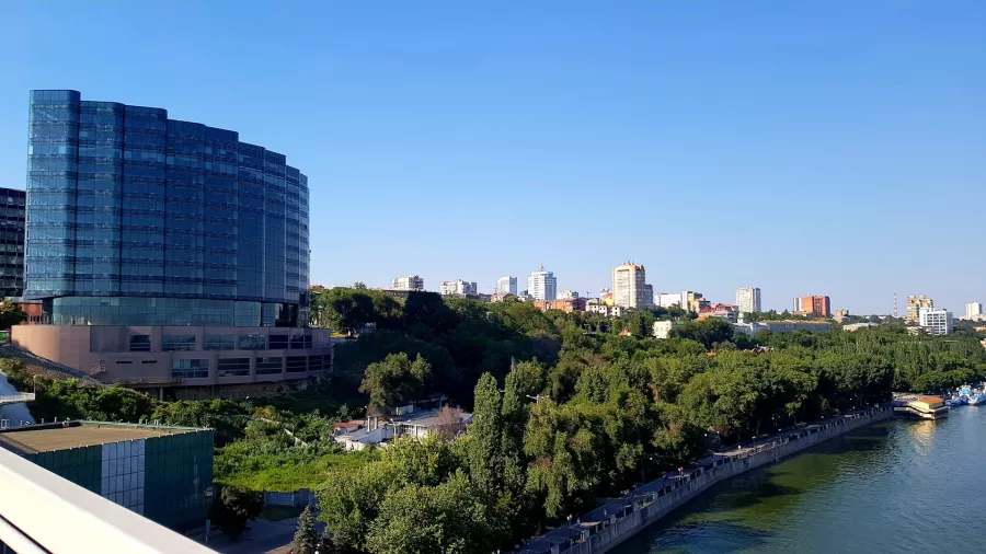 Смотровая площадка на Ворошиловском в Ростове-на-Дону: Вид на город, Высота, Красивый вид, Ростов-на-Дону, Rostov-on-Don,