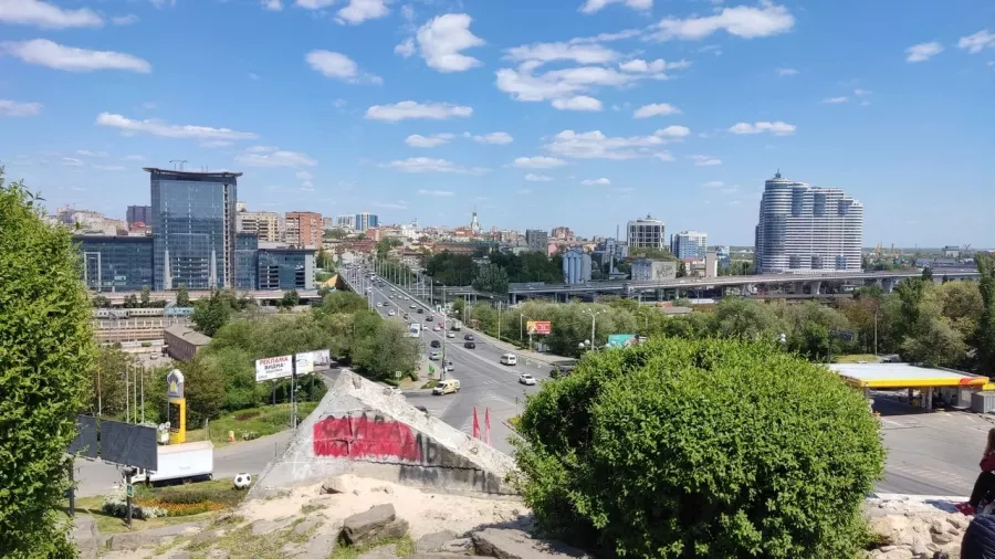 Смотровая площадка в микрорайоне Ленгородок в Ростове-на-Дону: Вид на город, Высота, Красивый вид, Ростов-на-Дону, Rostov-on-Don,