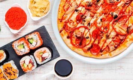 Кафе Porto в Адлере: Паназиатская кухня, Японская кухня, Доставка, Бургерная, Терраса,