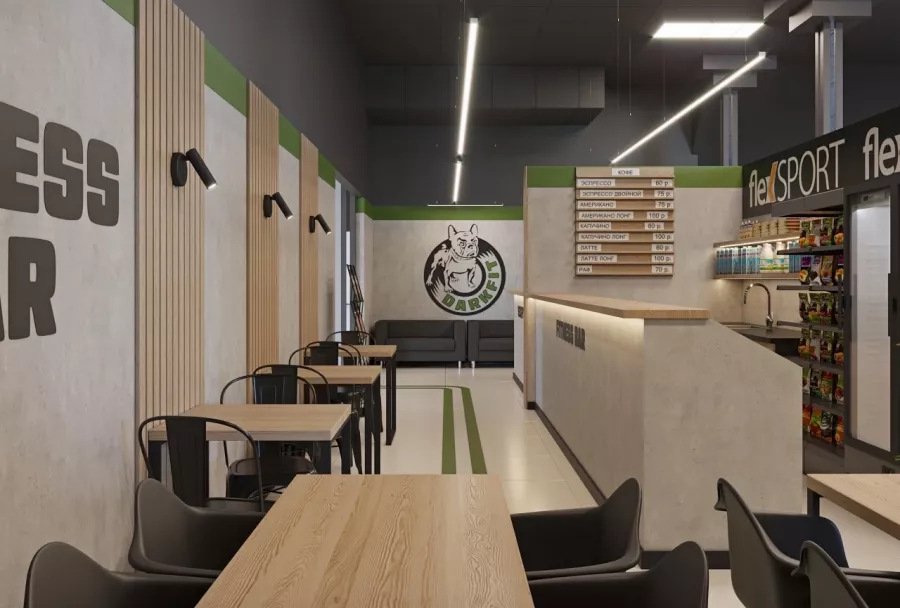 Фитнес центр DARKFIT GYM в Адлере: Тренажерный зал, Массаж, Групповые занятия, Фитнес бар,