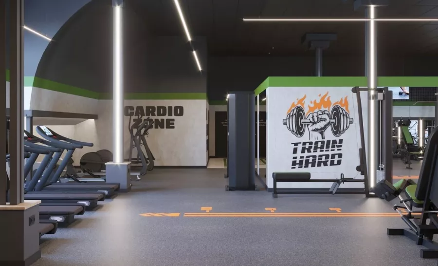 Фитнес центр DARKFIT GYM в Адлере: Тренажерный зал, Массаж, Групповые занятия, Фитнес бар,