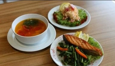 Столовая Патиссон в Адлере: Завтрак, Доставка, Русская кухня, Терраса, Бизнес-ланч,